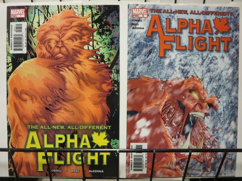 ALPHA FLIGHT (2004) 7-8  Waxing Poetic 2-part story