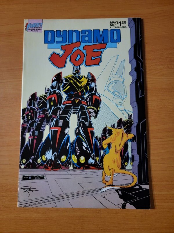 Dynamo Joe #1 ~ NEAR MINT NM ~ 1986 First Comics
