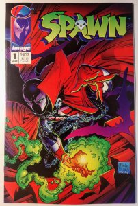 Spawn #1 (9.4, 1992) 1st App Spawn, Malebogia, Sam & Twitch