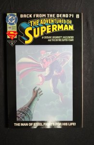 Adventures of Superman #500 Collector's Edition Cover (1993)