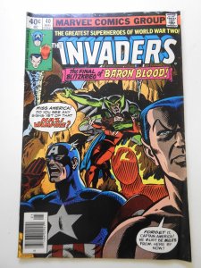 The Invaders #40 (1979) Solid VG+ Condition!
