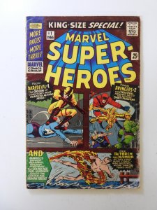 Marvel Super-Heroes King-Size Special (1966) GD/VG condition see description