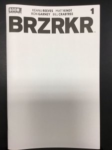 BRZRKR #1 (2021, Boom) Blank Sketch Variant Case Lot of 100