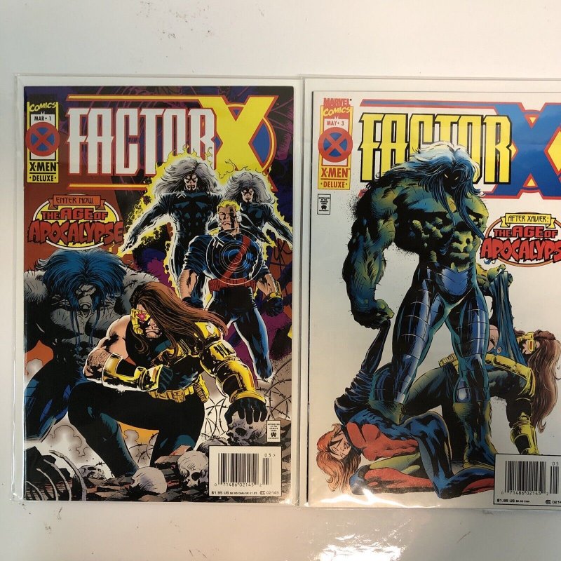 Factor X (1995) Complete Set # 1-4 (VF/NM) Marvel Comics X-Men