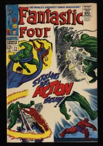 Fantastic Four #71 FN+ 6.5 Marvel Comics