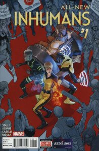 All-New Inhumans #1 VF ; Marvel | Charles Soule 1st Print Protest Cover