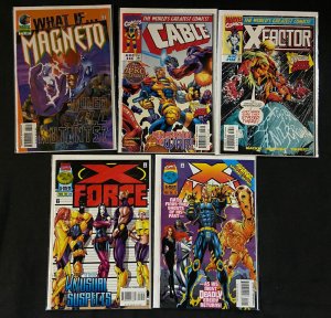 X-MEN 1996 5 COMIC LOT MOST VF OR BETTER