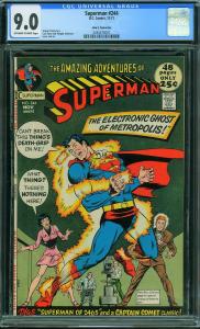 Superman #244 (DC, 1971) CGC 9.0