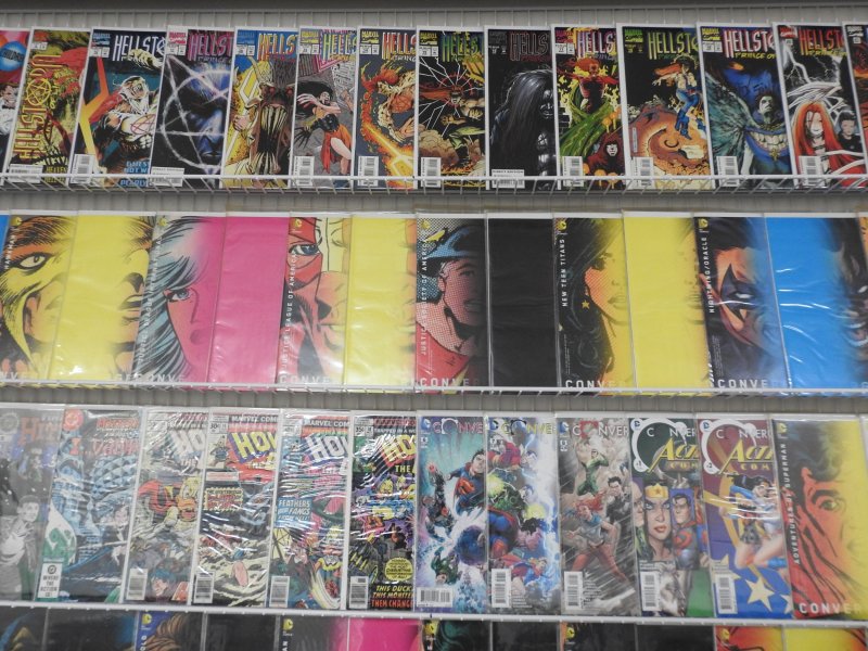 Huge Lot 150+ Comics W/ Convergence, Hellblazer, Hellstorm+ Avg VF Condition!