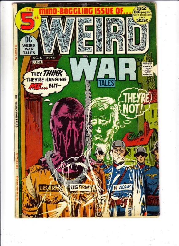 Weird War Tales #5 (Jun-72) FN- Mid-Grade 