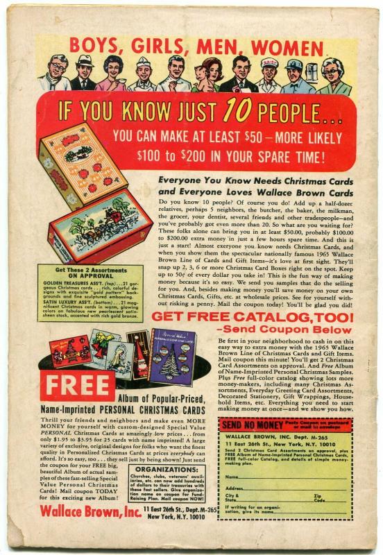 Brave and the Bold #61 1965-1st Silver Age Mist- Black Canary & Starman origin