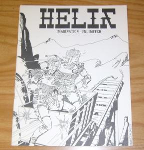 Helix #1 VF fanzine - sergio aragones - wrightson - silver surfer  frank brunner