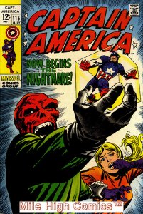 CAPTAIN AMERICA  (1968 Series)  (MARVEL) #115 Very Good Comics Book