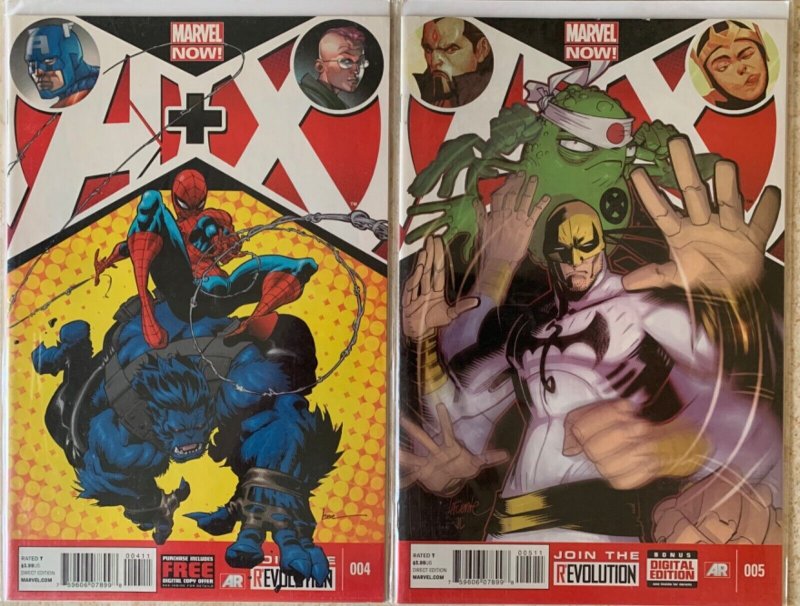 A+X 1-18+ VARIANT OF #2 | 2 TEAM-UPS IN EACH ISSUE | 2012-14 | COMPLETE SERIES