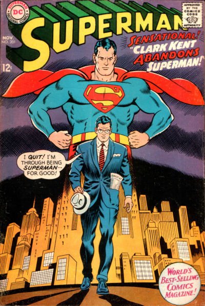 Superman #201 (ungraded) stock photo ID#B-10 / 001