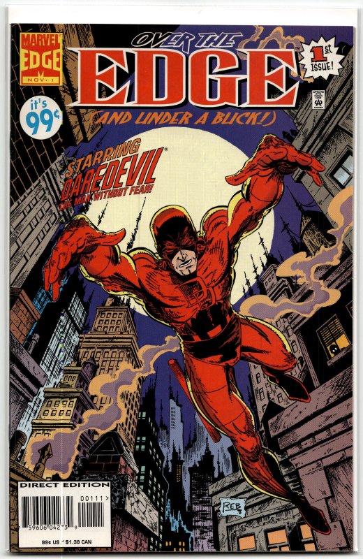 Over the Edge #1 (1995) Daredevil