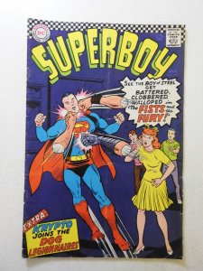 Superboy #131 (1966) GD Condition centerfold detached