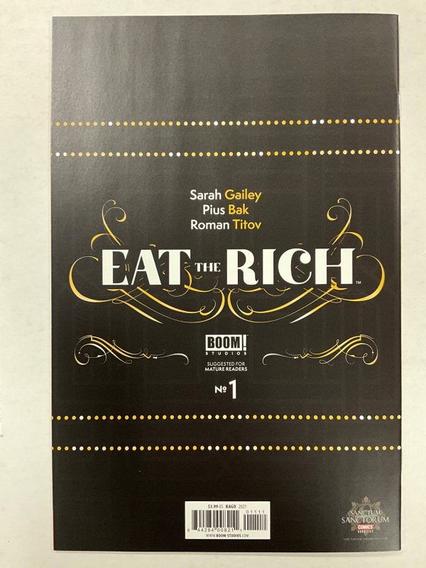 Eat the Rich #1 SSCO Shintaro Kago Variant