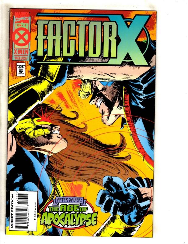 9 Marvel Comics Factor X # 1 (2) 3 4 + Sabretooth # 1 2 3 4 + # 1 Red Zone DB7