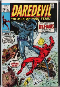 Daredevil #67 (1970) Daredevil