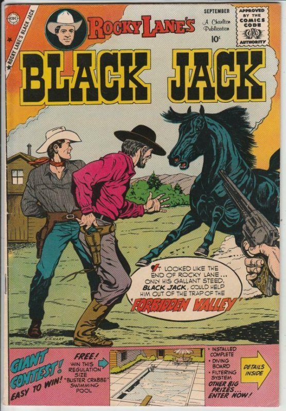 Black Jack  # 29  strict  NM-   appearance  Rocky Lane!
