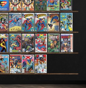 Huge Lot 150+ Comics with X-Factor, Generation X, Superman & More!