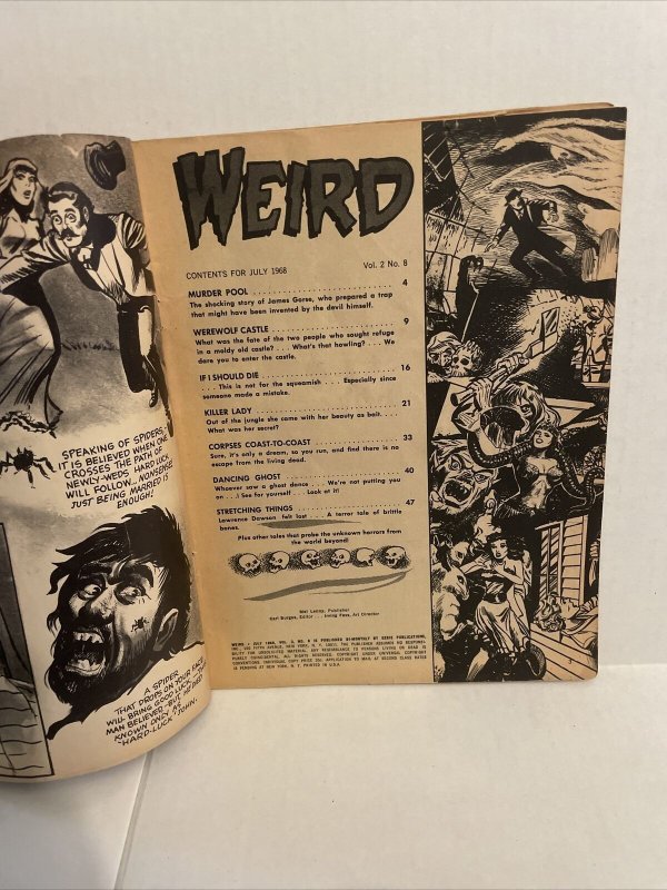 Weird; Eerie Publications V2 #8 