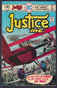 Justice Inc. 4 (1975) VG/FN Bronze Age DC Comics