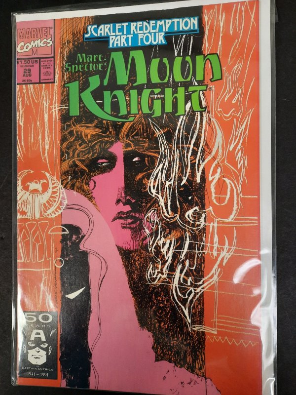 Marc Spector: Moon Knight #29 (1991) VF.