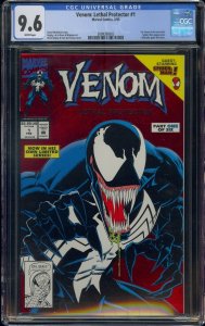 VENOM LETHAL PROTECTOR #1 CGC 9.6 1ST VENOM IN HIS OWN TITLE