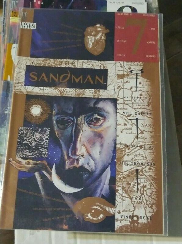 SANDMAN #  47  1993 DC COMICS NEIL GAIMAN   BREIF LIVES PT 7+ THE ENDLESS 