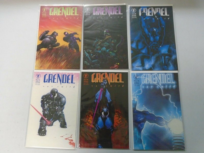 Grendel lot 18 different issues from 3 sets 8.0 VF 