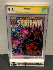 Spider-Man # 90 CGC 9.8 1998 Signature Series Signed By Howard Mackie [GC24]