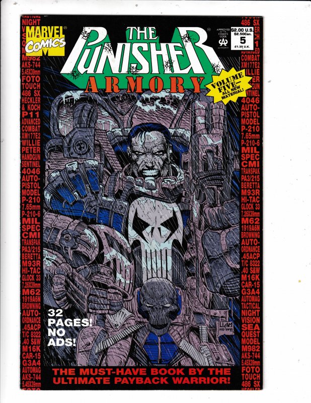 The Punisher Armory #5 (1993) MARVEL COMICS