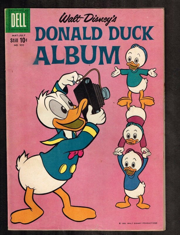 Four Color #995 ~ Walt Disney's Donald Duck Album ~~ (6.0) WH