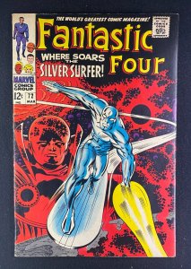 Fantastic Four (1961) #72 VF (8.0) Silver Surfer Jack Kirby