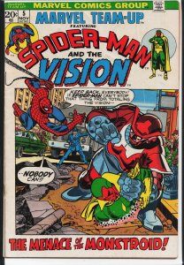 Marvel Team-Up #5 (1972) The Vision [Key Issue]