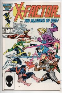 X-FACTOR #5, NM, Mutants, Apocalypse, 1986, more Marvel in store, Rubinstein