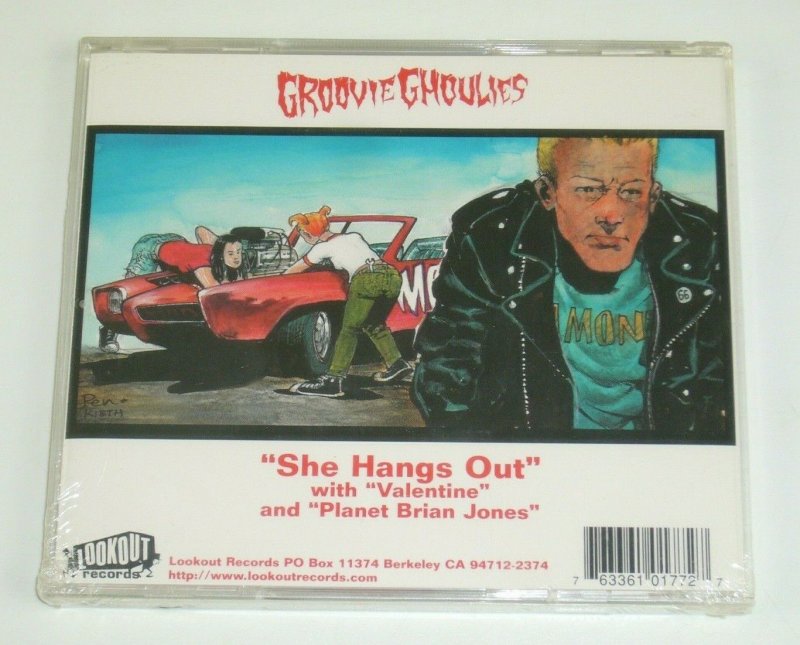 Groovie Ghoulies Running With Bigfoot CD SAM KIETH