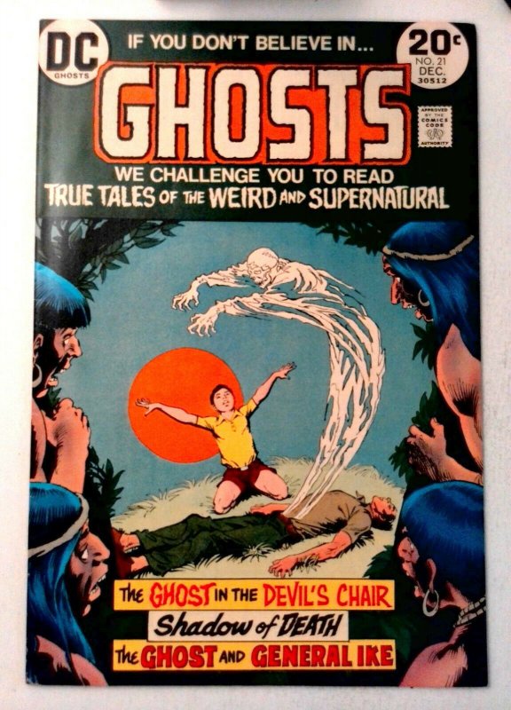 Ghosts #21 DC 1973 FN/VF Bronze Age Comic Book 1st Print