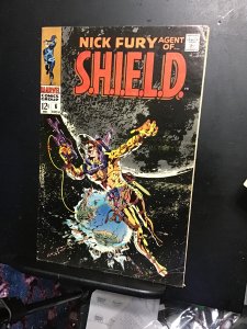 Nick Fury, Agent of SHIELD #6 (1968) classic Strenco art! VG/FN Wow!