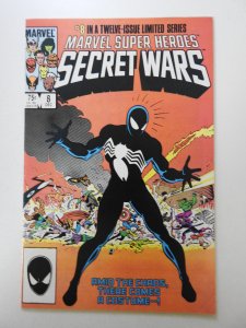 Marvel Super Heroes Secret Wars #8 (1984) 1st Black Suit/Venom Sharp Fine+ Cond!