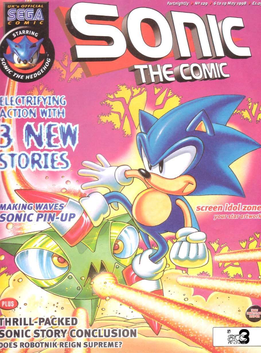  Sonic the Comic #54 FN ; Fleetway Quality comic book