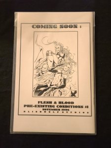 Flesh & Blood #1  Gold Foil Variant (1995)