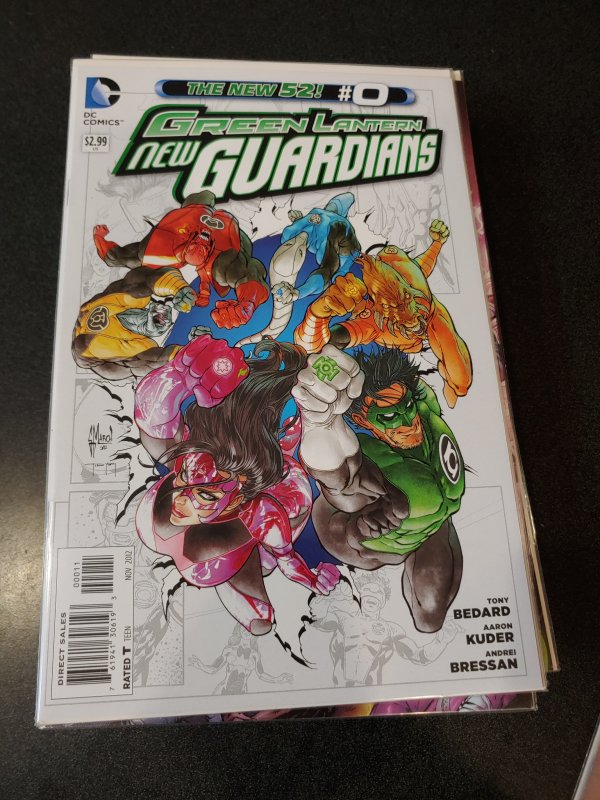 Green Lantern: New Guardians #0 (2012)