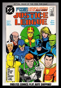 Justice League #1 (1987)    / EBI#3