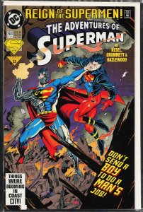 Adventures of Superman #503 (1993) Superboy