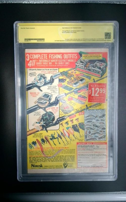 X-Men #105, CBCS 6.5, Signed by Bob Layton Marvel, 1977