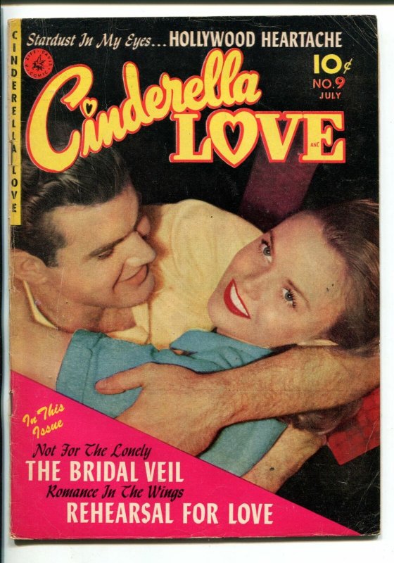 CINDERELLA LOVE #9-1952-ZIFF-DAVIS-SPICY ART-KINSTLER-BORTH ART-vg