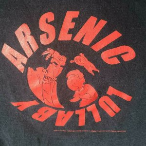 ARSENIC LULLABY T-SHIRT, Small, 2008, used, Doug Paszkiewicz, Voodoo Joe